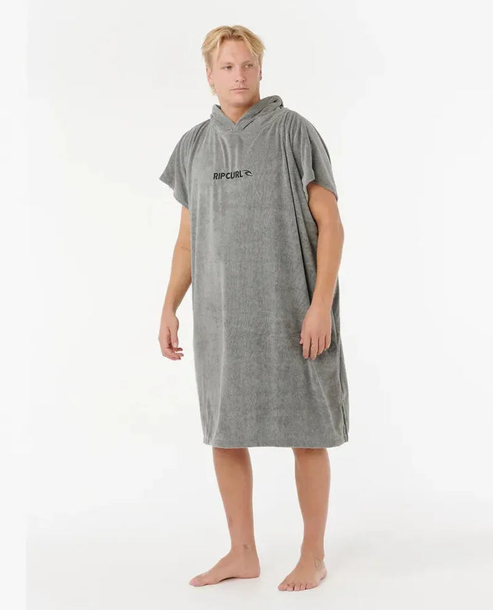 Rip Curl Poncho Brand Hooded Towel - grey 'Olive'