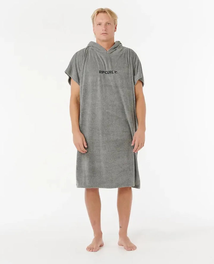 Rip Curl Poncho Brand Hooded Towel - grey 'Olive'