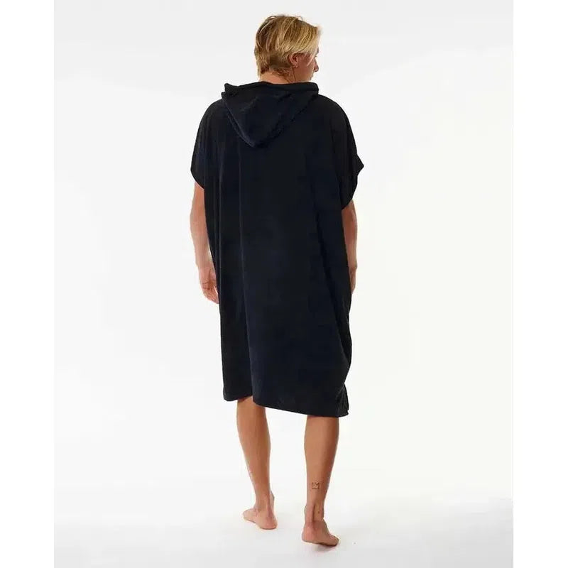 Rip Curl Poncho Brand Towel - Black/Grey