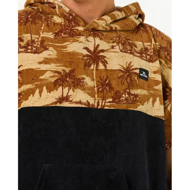 Rip Curl Poncho Combo Hooded Towel - gold