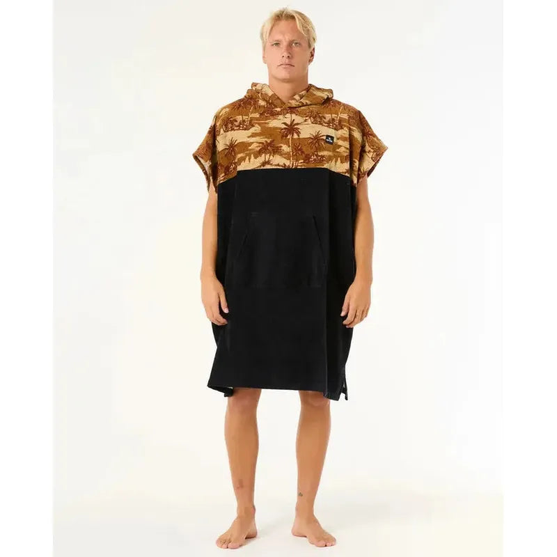 Rip Curl Poncho Combo Hooded Towel - gold