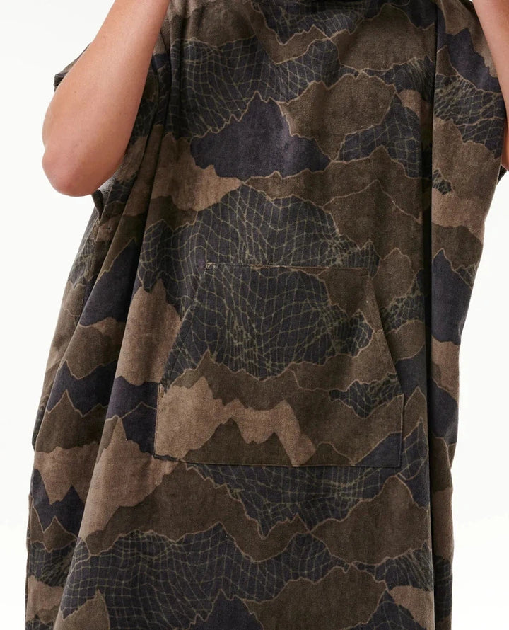 Rip Curl Poncho Combo - black / olive