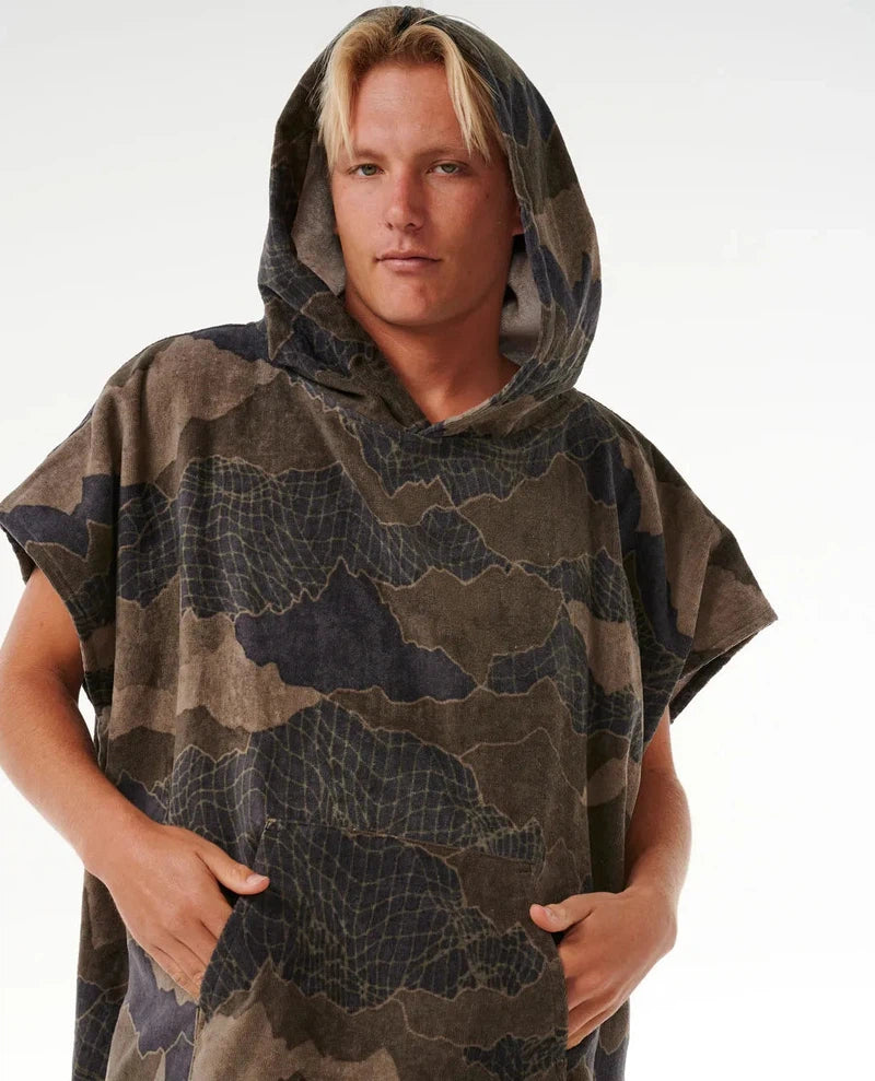 Rip Curl Poncho Combo - black / olive