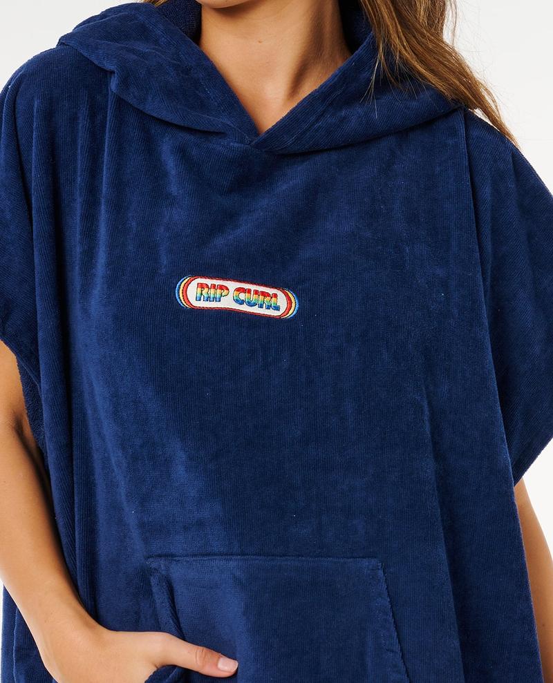Rip Curl Poncho Icon Hooded Towel - Dark Navy