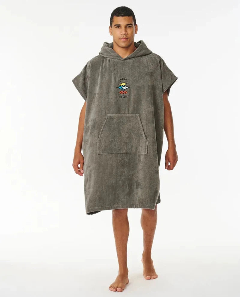 Rip Curl Poncho Logo - grey