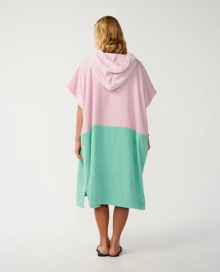 Rip Curl Poncho Premium Surf Hooded Towel - light lilac
