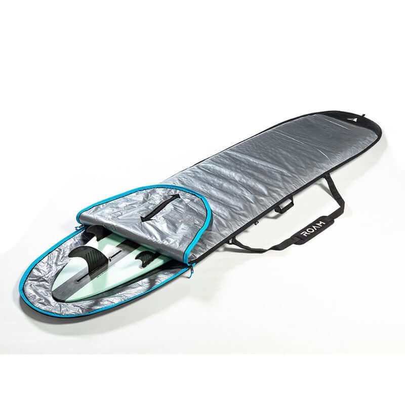 Roam Daylight Longboard Boardbag 9'6'' - silver/black/blue