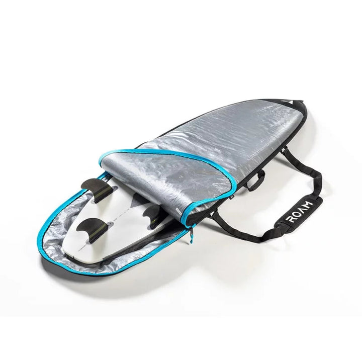 Roam Daylight Shortboard Boardbag 6'0'' - silver/black/blue