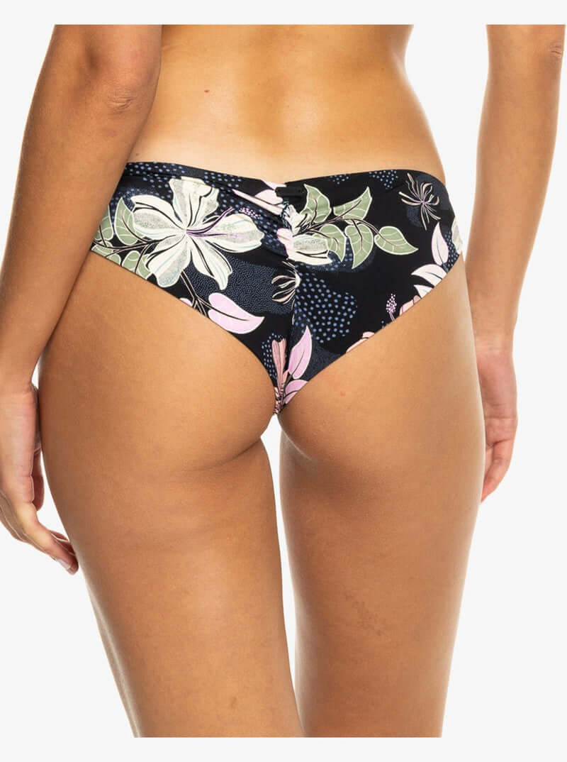 Roxy Bikini Bottom Beach Classics - anthacite sunny floral swim