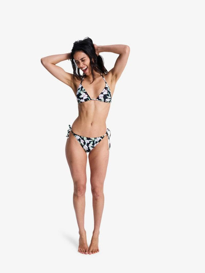 Roxy Bikini Bottom Essentials Classic - Anthracite Spring Charming Sma