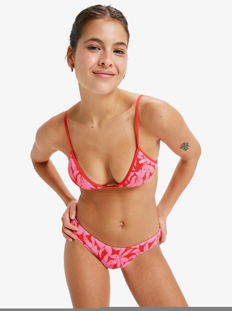Roxy Bikini Bottom Khloe Cheeky - tomato klaeido
