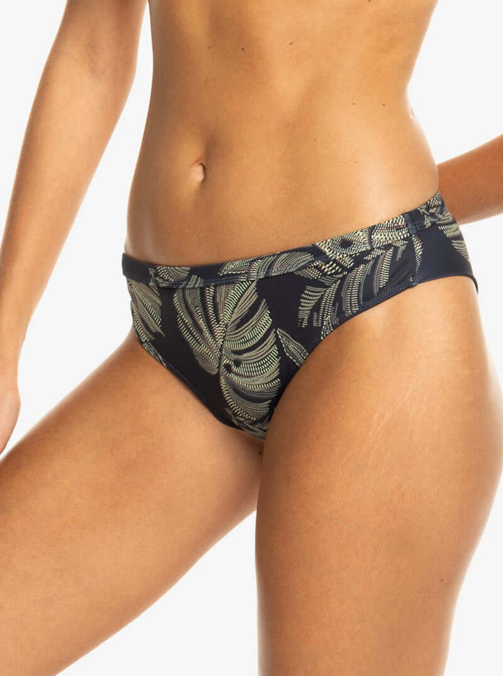 Roxy Bikini Bottom Pro The Snap Turn - anthracite the palms wetsuit