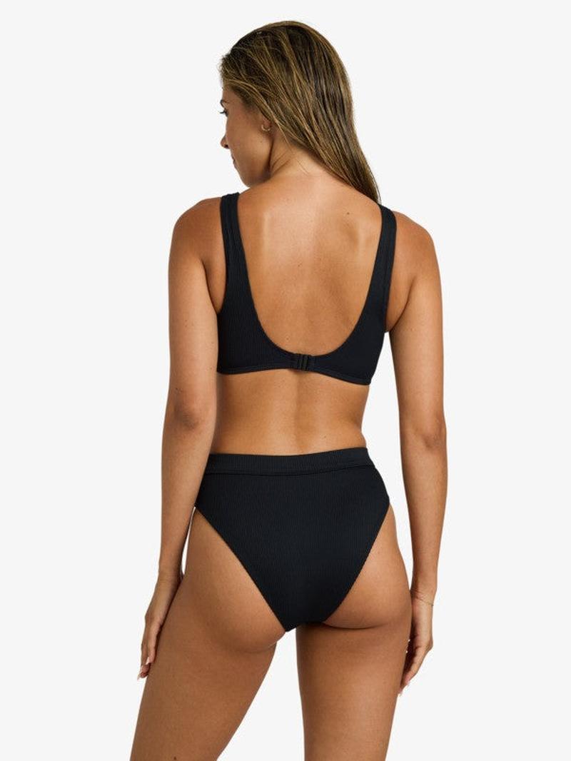 Roxy Bikini Top Roxy Love Uw Elongated Dcup - Anthracite