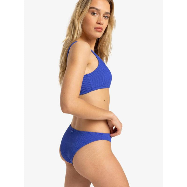 Roxy Damen Bikini Bottom Aruba - Dazzling Blue