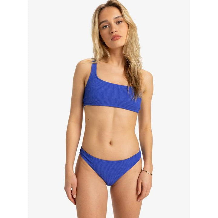 Roxy Damen Bikini Bottom Aruba - Dazzling Blue