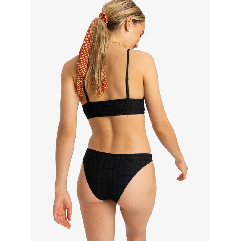Roxy Damen Bikini Bottom Camilo Bandeau - anthracite