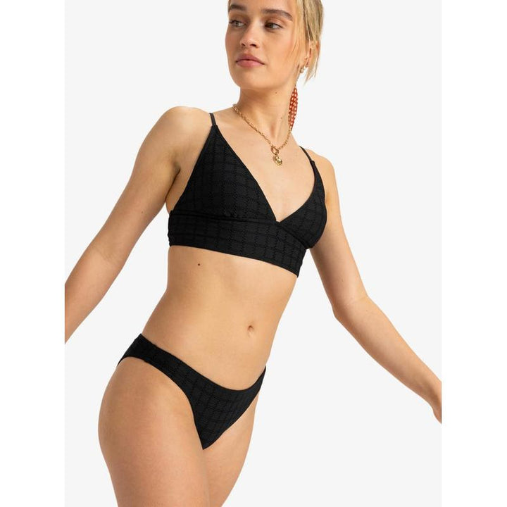 Roxy Damen Bikini Bottom Camilo Bandeau - anthracite