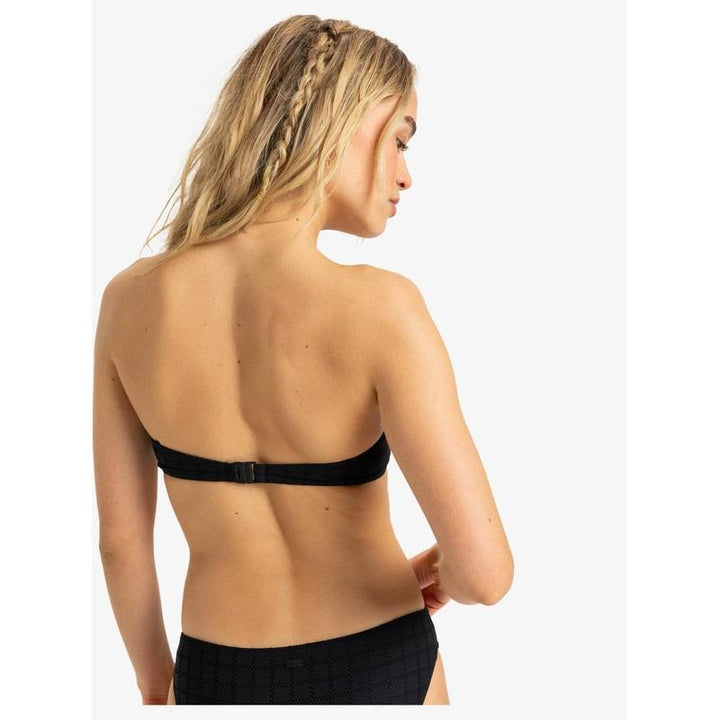 Roxy Damen Bikini Top Camilo Bandeau - anthracite