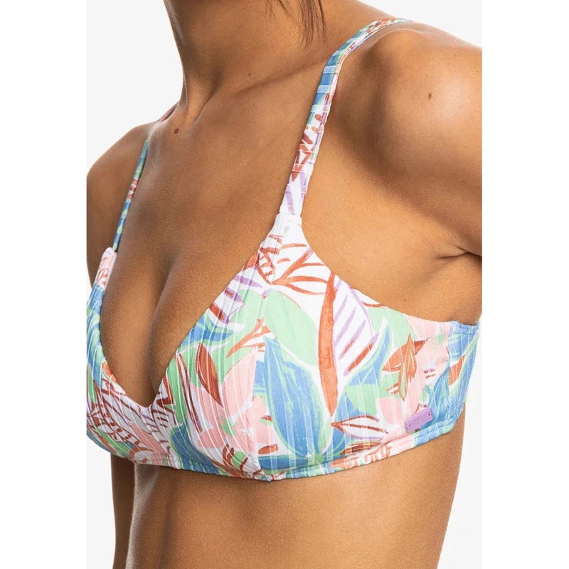 Roxy Damen Bikini Top Roxy Love - sprucetone les fleurs