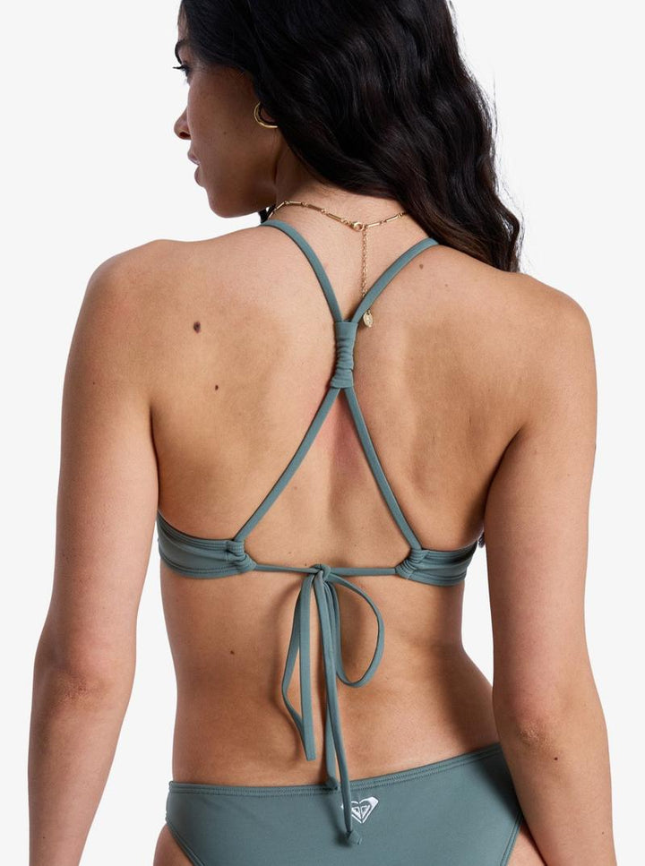Roxy Damen Bikini Top Solid Essentials Athlete Triangle