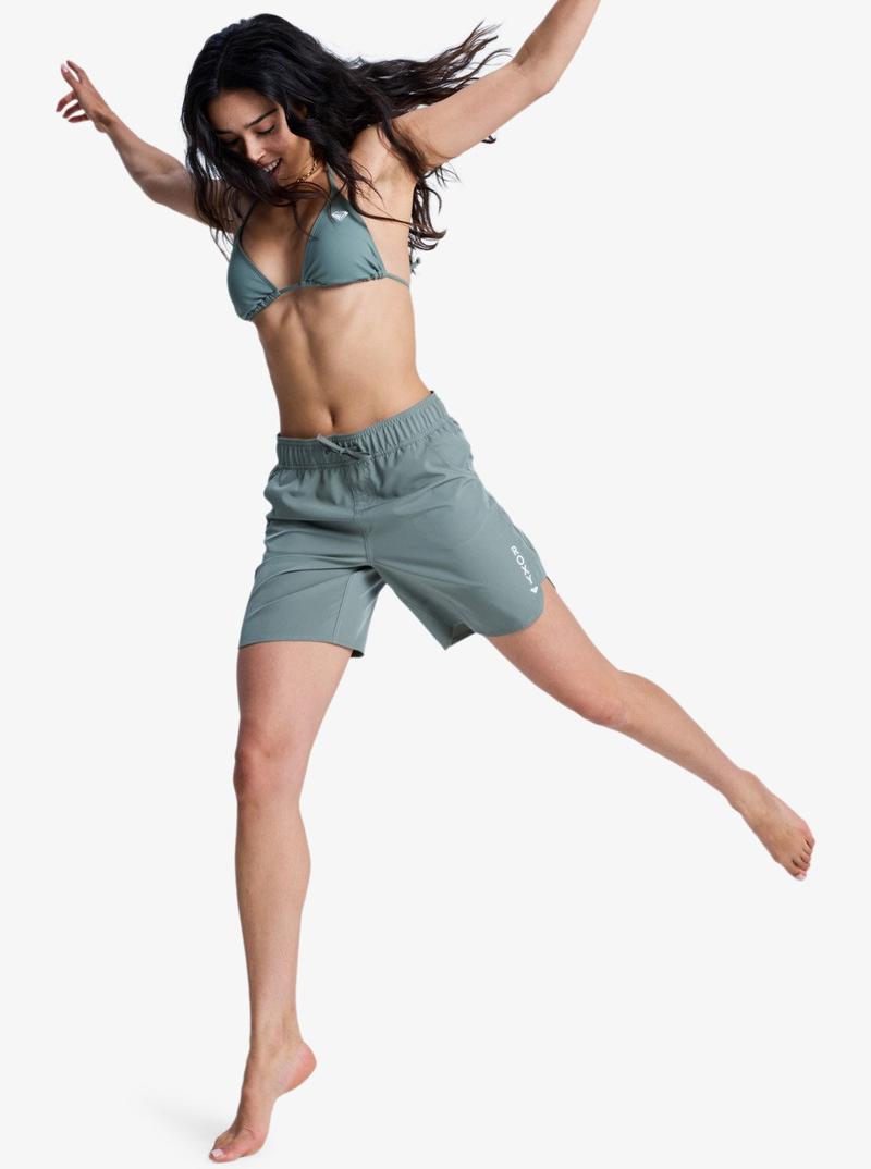 Roxy Damen Boardshort 7" - agave green