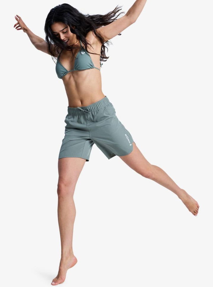 Roxy Damen Boardshort 7" - agave green