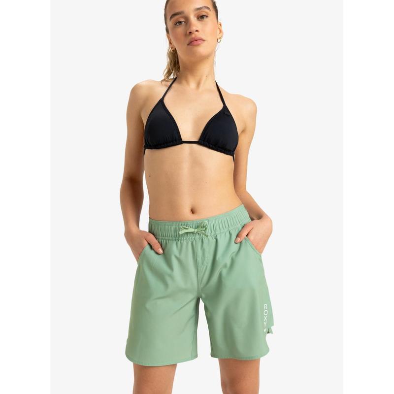 Roxy Damen Boardshorts Wave 7 Inch - basil