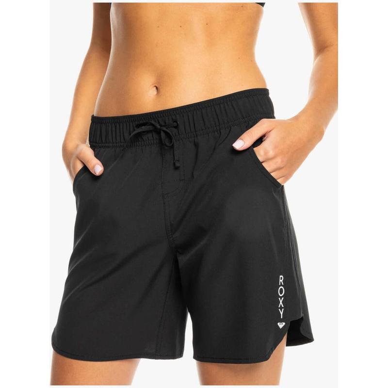 Roxy Damen Boardshorts Wave 7 Inch - schwarz