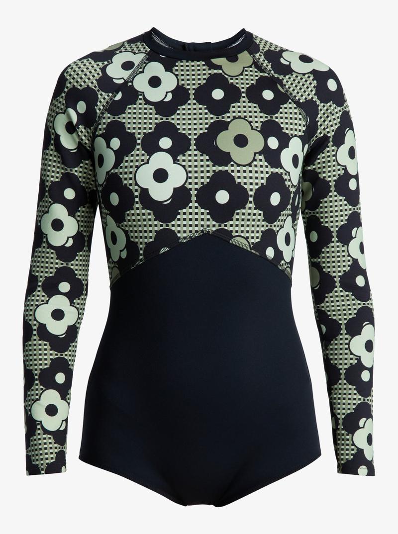 Roxy Damen Bodysuit Pro Wave Onesie - anthracite roxy pro