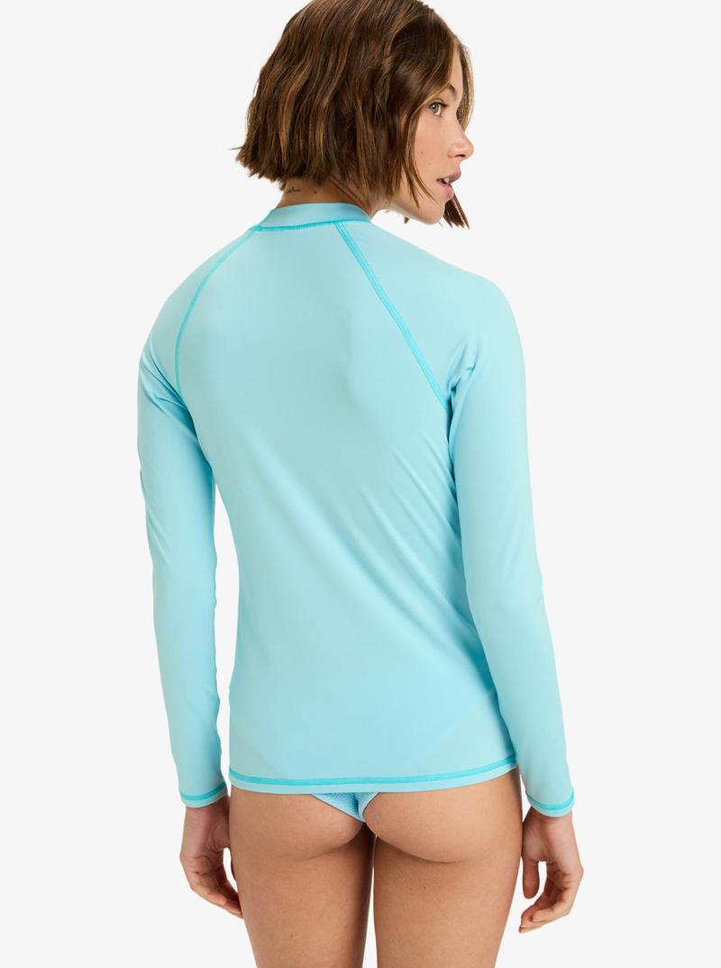 Roxy Damen Langarm Lycra Whole Hearted - Sky Blue