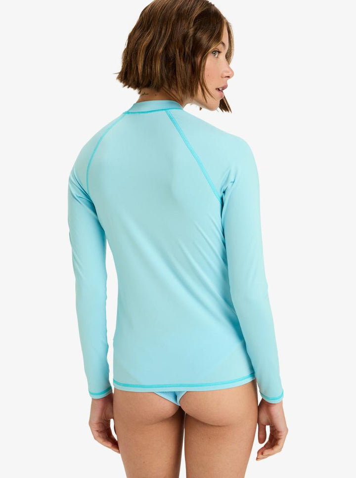 Roxy Damen Langarm Lycra Whole Hearted - Sky Blue