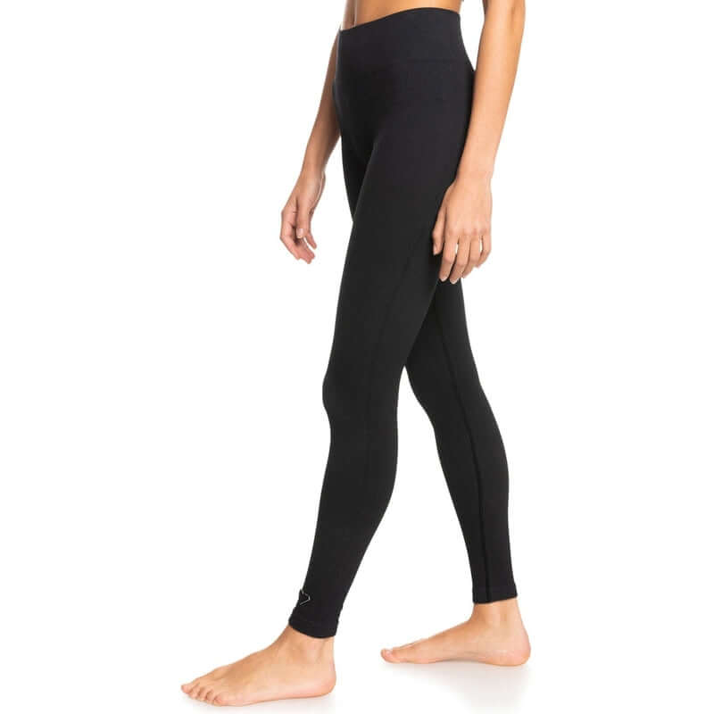 Roxy Damen Leggings Chill Out Seamless - anthracite