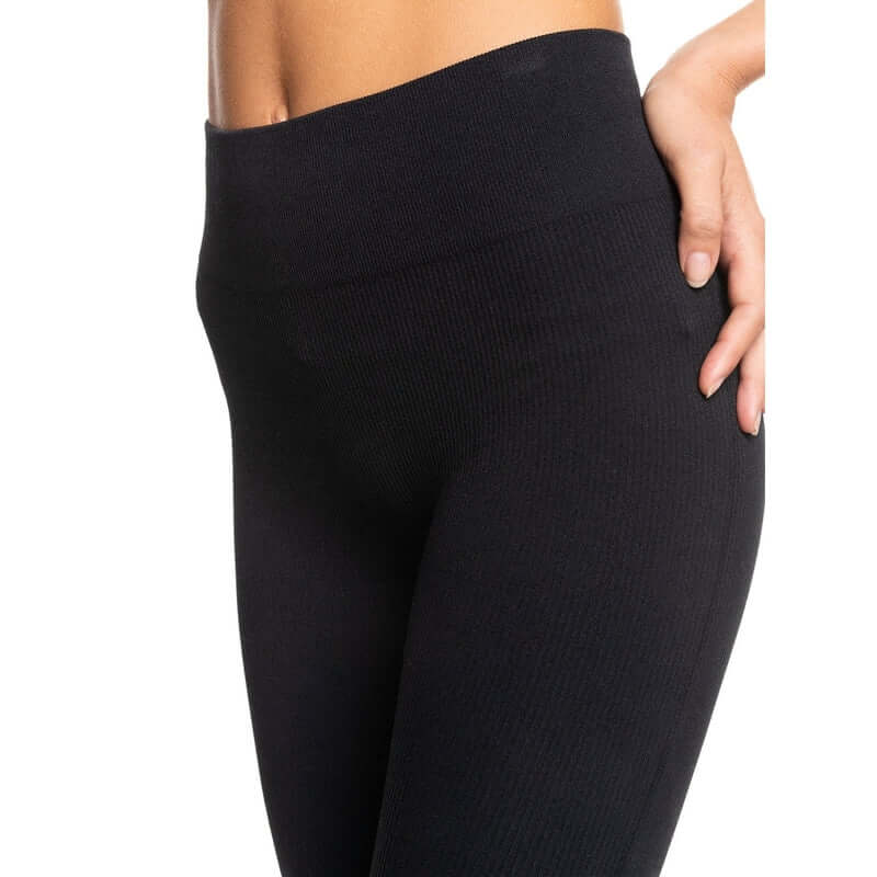 Roxy Damen Leggings Chill Out Seamless - anthracite