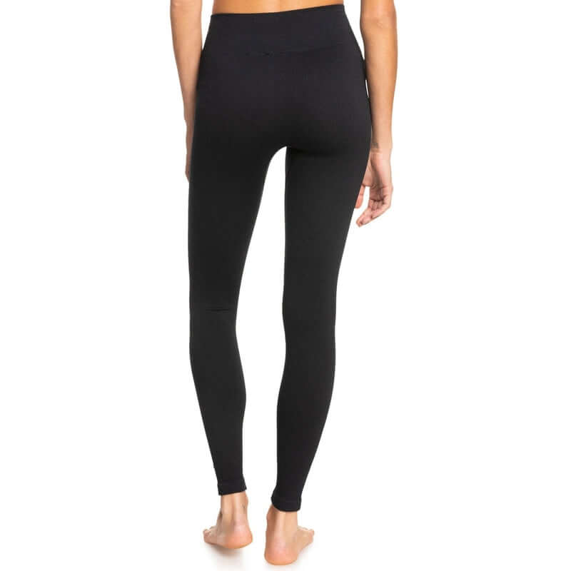 Roxy Damen Leggings Chill Out Seamless - anthracite