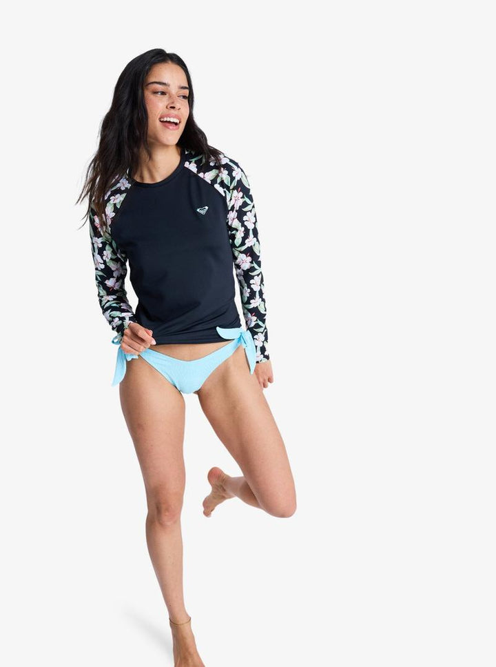 Roxy Damen Lycra Langarm - Anthracite Spring Charming Sma