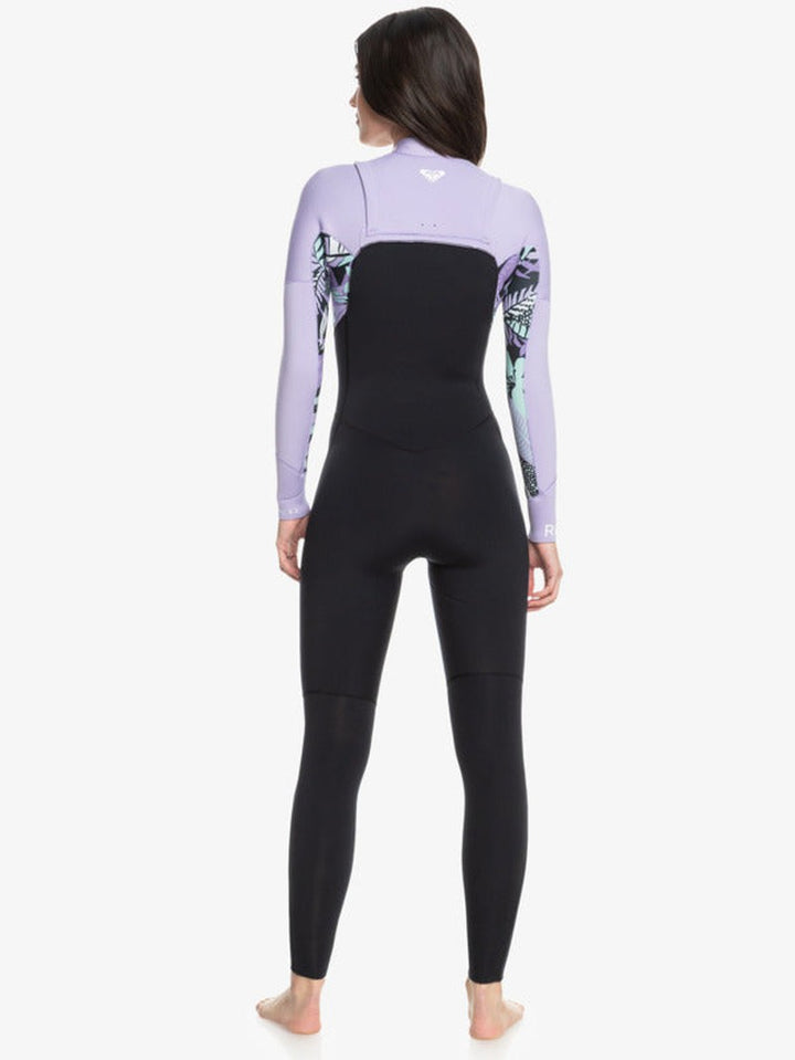 Roxy Damen Neoprenanzug Swell Series 3/2 Chestzip - anthracite splash