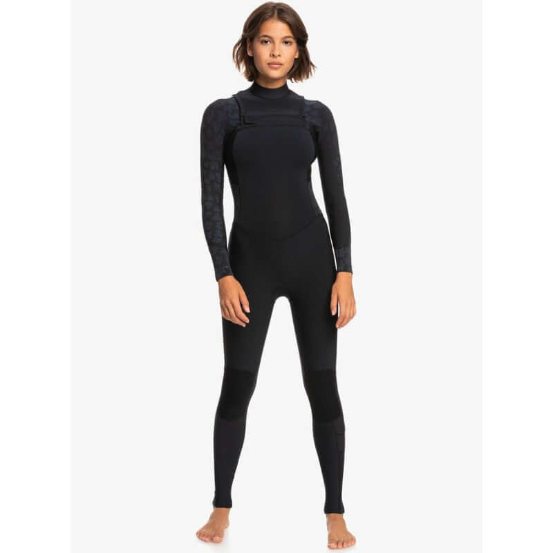 Roxy Damen Neoprenanzug Swell Series 4/3 Chestzip - Black