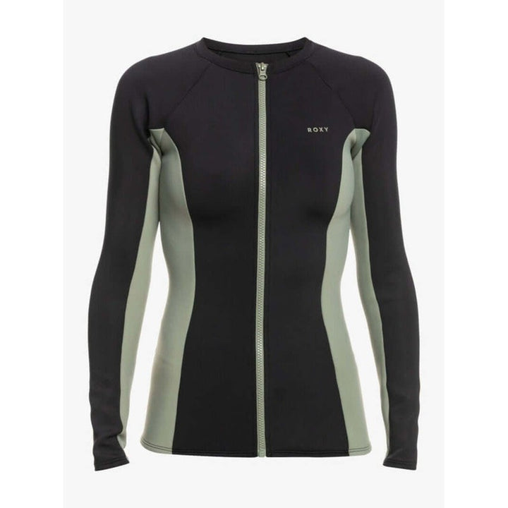 Roxy Damen Rashguard Pro Wave mit Reissverschluss