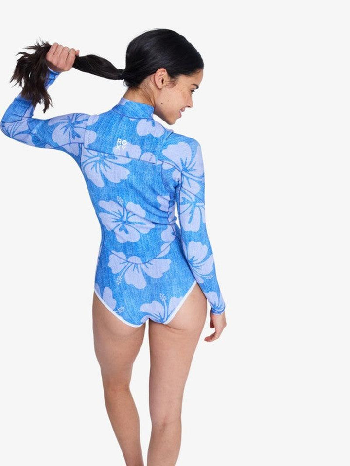 Roxy Damen Springsuit 1.5mm Rise Natural Cheeky - Denim