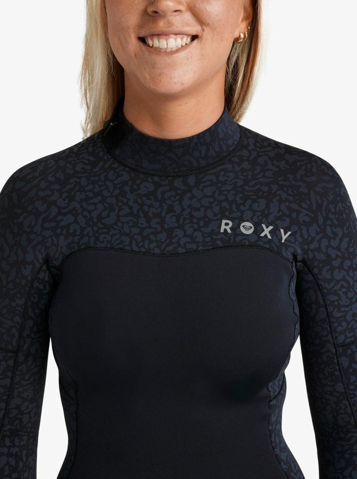 Roxy Damen Springsuit 2mm Swell Natural - Black