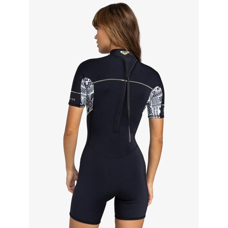 Roxy Damen Springsuit 2mm Swell Series Backzip - Egret mo rockin vibes