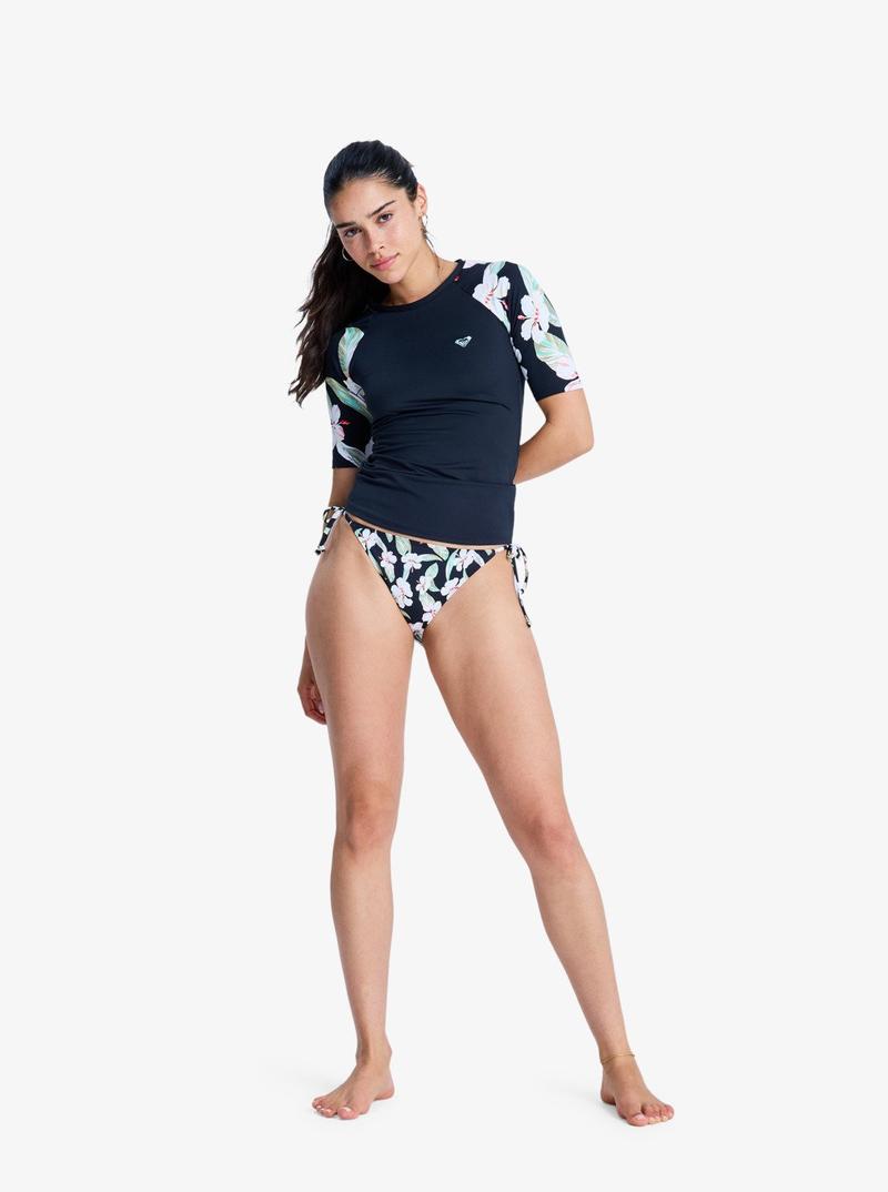 Roxy Lycra The Classic Lycra Kurzarm Pt - Anthracite Spring Charming