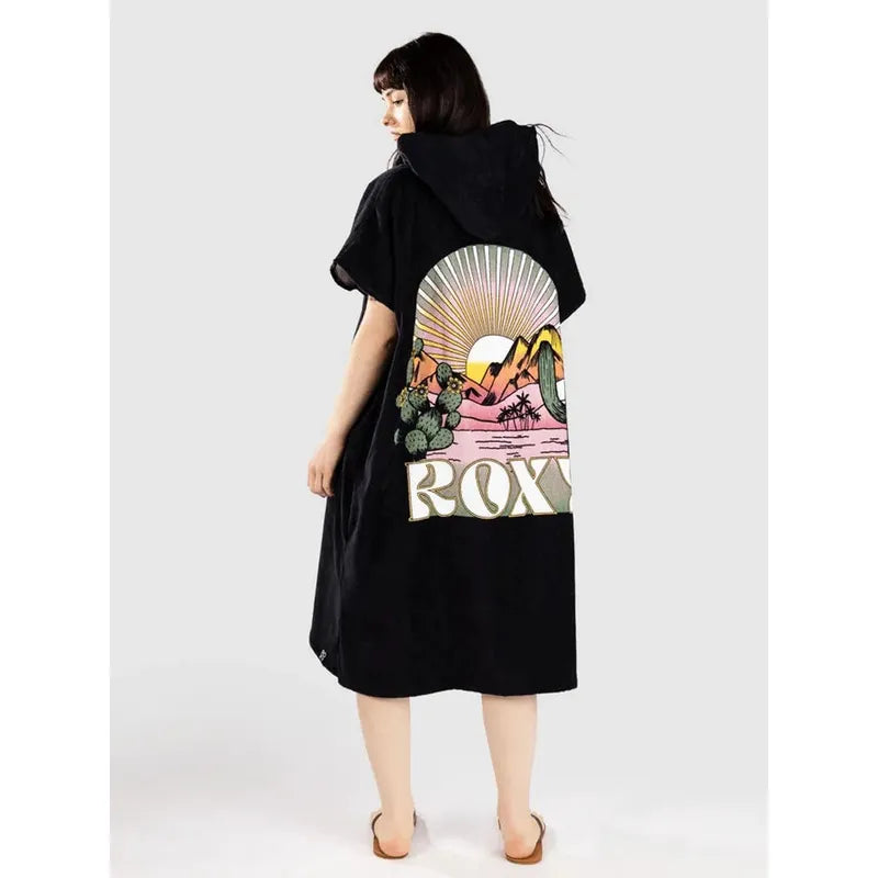 Roxy Poncho Infinite Lagoon - anthracite