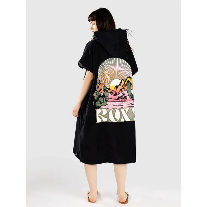Roxy Poncho Infinite Lagoon - anthracite