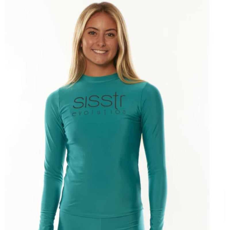 Sisstr Damen Lycra langarm Sunbeam - teal