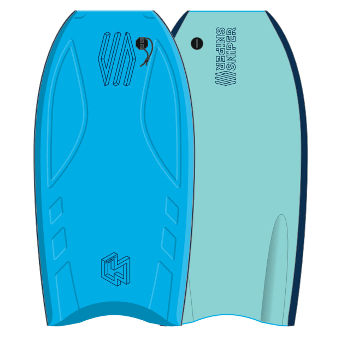 SNIPER Bodyboard Bunch II EPS Stringer 36 - Cyan