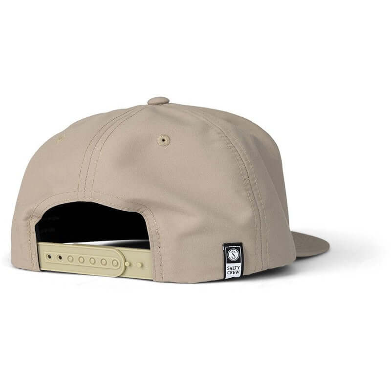 Salty Crew Alpha Tech 5 Panel Cap - Sand Dune