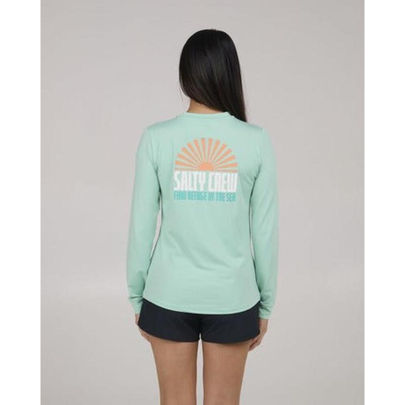Salty Crew Damen Lycra In the Rays, langarm - mint