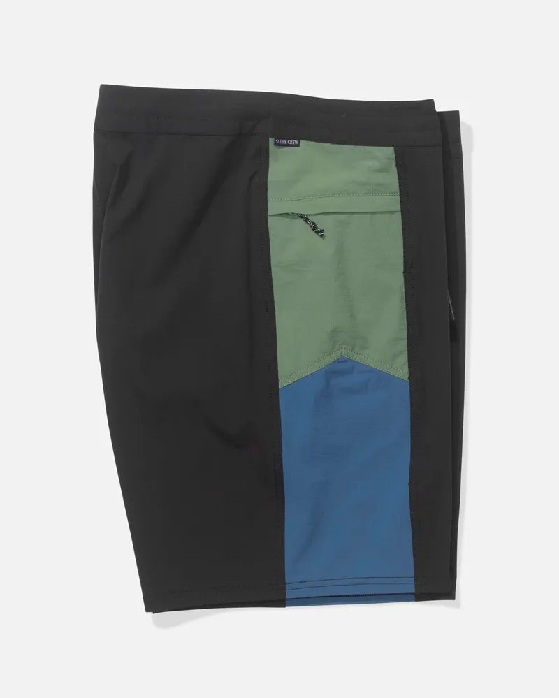 Salty Crew Herren Boardshorts Flagship - Cast Blue