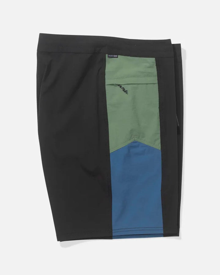 Salty Crew Herren Boardshorts Flagship - Cast Blue